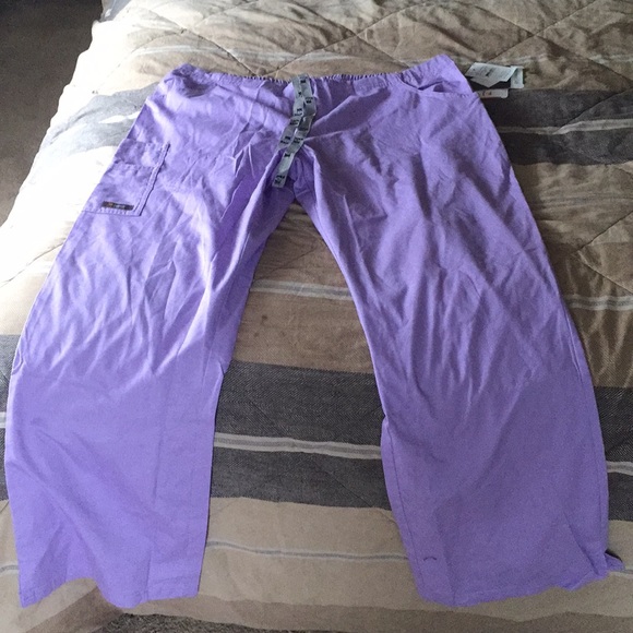 Women Barco lavender uniform pants - Picture 4 of 8
